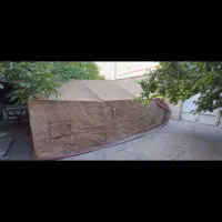 چادربرزنت ۴در۶ در حد نو