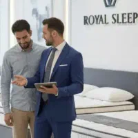 تشک رویال شرکتی کف قیمت بازار  مدل سوپرطبی ارتوپدی