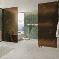 شیشه سکوریت رنگی