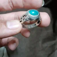 انگشتر فیروزه نقره