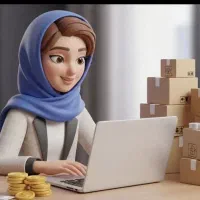 بانوی مستقل باگوشی درآمد کسب کن