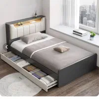 تختخواب یکنفره ویکونیم نفرهkolbh