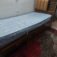 تخت یکنفره کشودار تخته وایت برد میز تحریر