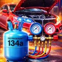 شارژ گاز کولر ماشین/نشت یابی/اقساطی اسنپ پی 4 قسطه
