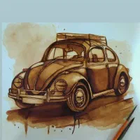 طراحی با قهوه