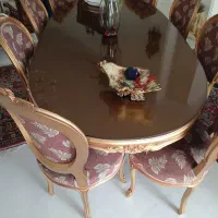مبل و میز نهار خوری ۸ نفره