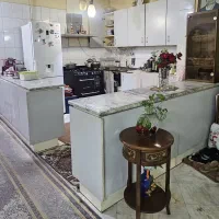کابینت ام‌دی‌اف توسی روشن با هودوسینک