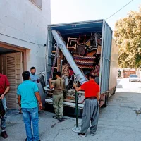 با ماشین‌های ۸ تن با کارگر مجرب با تضمین++ میرزایی