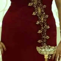 لباس شب سنگکاری شده