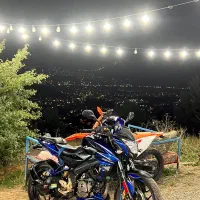 ns200 آبی مشکی‌ رویال