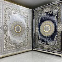 فرش شاهان فیلی/سایز۱۲/۹/۶قالیچه و کناره