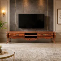 میز تلویزیون تمام MDF  لوکس  کلاسیک