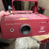 رقص نور لیزری چند رنگ