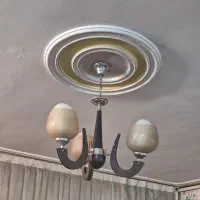 لوستر ۳ شاخه حبابی