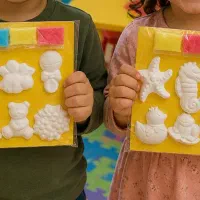 فیگورهای رنگ‌آمیزی کودکانه