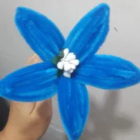 دسته گل پیپ پاک کن مخملی