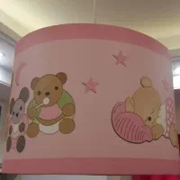 لوستر تک شاخه دخترانه خرس تدی