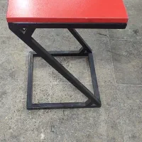 صندلی فلزی رویه mdf