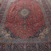 فرش دستباف کاشان کرک  ۱۲ متری