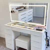 انواع میزآرایش میکاپ کانتر میز ناخن شلف جاکفش قفسه