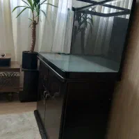آکواریوم ماهیران با کمد بدون وسایل