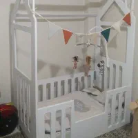 تخت کودک مدل کلبه