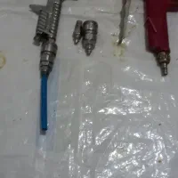 ۲عددپیستوله.ارام بند.گیره دستی.اچارشلاقی.بوکس نانو