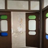 درب چوبی قدیمی