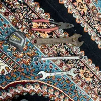 اچار فرانسه و متر امبور دست و دو تا اچار