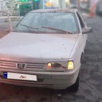 ۴۰۵ مدل ۸۵ جنگی   زده  شاسی سالم سند تک برگ