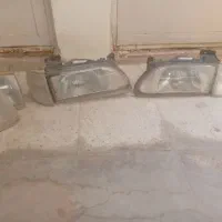 چراغ جلو پراید کامل چپ و راست مدل صبا