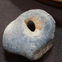 سنگ قدیمی مرغ خدا نگین سه پوست