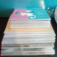 سیمی کردن کتاب درسی درکیانمهر (زنبق)