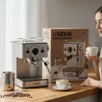 اسپرسوساز تمام استیل 1250وات 20 بار نوا 149 (NOVA)