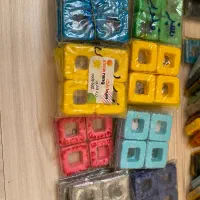 رنگ مکعبی شمع سازی