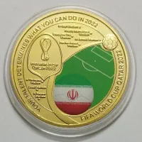 سکه جام جهانی 2022 روکش طلا