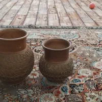 گلدان سفالی سالم