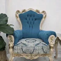 مبل سلطنتی ۹ نفره همراه با جلو مبلی