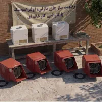 مه پاش اولتراسونیک صنعتی مدل 8700 سه خروجی