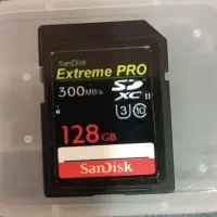 کارت حافظه دوربین عکاسی 128G300mbp/s،فول اچ دی