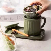 ماگ سرامیک دمنوش قهوه خوری لاته چای