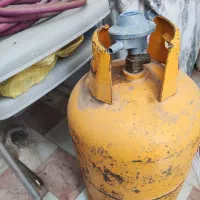 کپسول ایران گاز پر همراه با ریگلاتور و مشعل