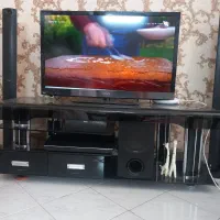 میز تی وی شیشه ای شرکتی