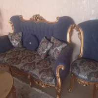 مبل ۹ نفره با ۳ عدد میز باشیشه