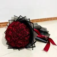انواع دسته گل روبانی
