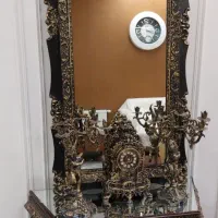 اینه کنسول چوبی