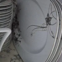 سرویس چینی ۱۸ نفره و سطل اشغال اورانوس نو