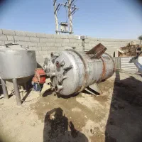 راکتور استیل واهنی مخزن میکسردار