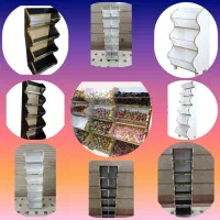 استند طبقاتی mdf مخصوص آجیل و قفسه خشکبار و حبوبات