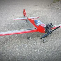کیت ساختنی هواپیمای مدل مرلین بنزینی 55CC